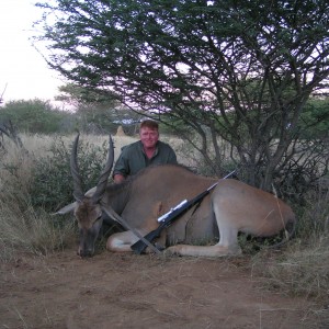 Hunting Cape Eland in Namibia