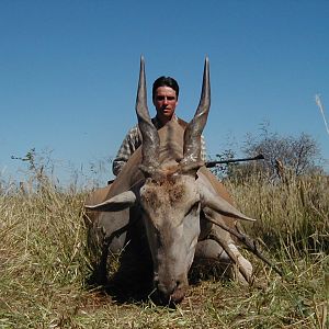 Hunting Cape Eland in Namibia