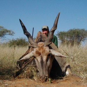 Hunting Cape Eland in Namibia