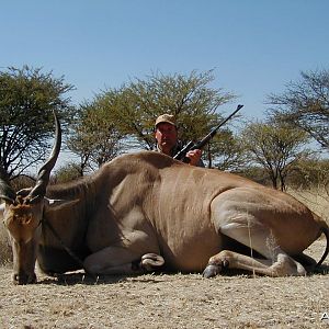 Hunting Cape Eland in Namibia