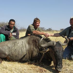 Hunting Blue Wildebeest in Namibia