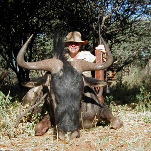 Hunting Blue Wildebeest in Namibia