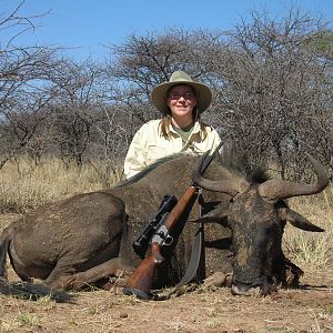 Hunting Blue Wildebeest in Namibia