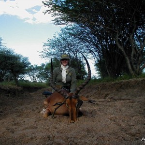 Hunting Impala in Namibia