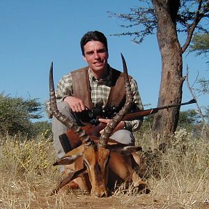 Hunting Impala in Namibia