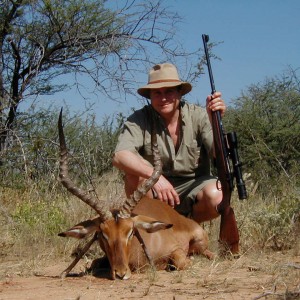 Hunting Impala in Namibia