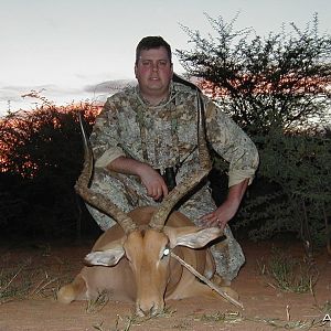 Hunting Impala in Namibia