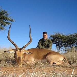 Hunting Impala in Namibia