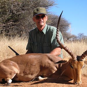 Hunting Impala in Namibia