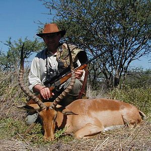 Hunting Impala in Namibia