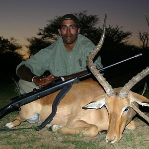 Hunting Impala in Namibia