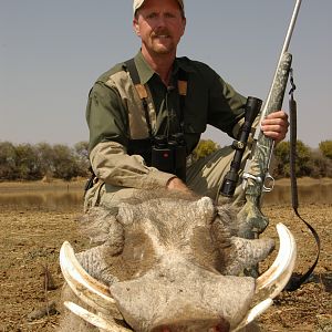 Hunting Warthog in Namibia