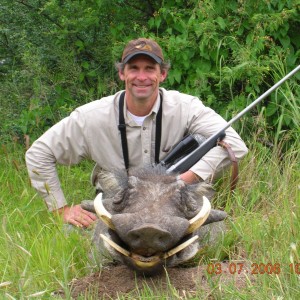 Hunting Warthog in Namibia