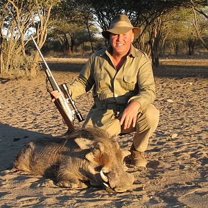 Hunting Warthog in Namibia