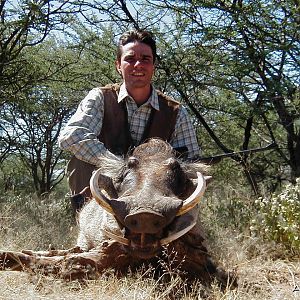 Hunting Warthog in Namibia