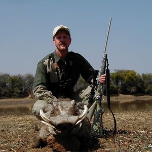 Hunting Warthog in Namibia