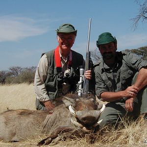 Hunting Warthog in Namibia