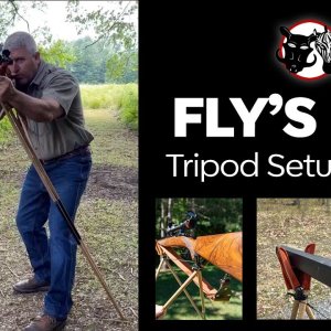 Fly's Eye Tripod Shooting Sticks First Time Setup & Use