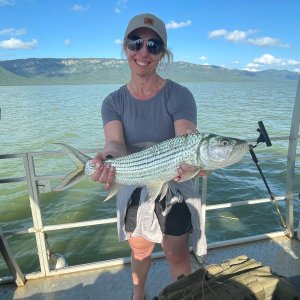 Fishing for Tiger Fish KwaZulu-Natal South Africa