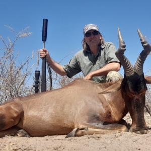 Red Hartebeest Hunt Botswana