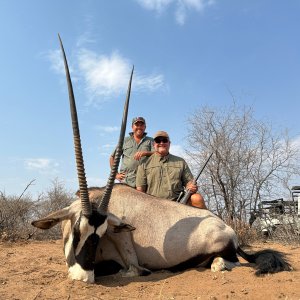 Gemsbok Hunt Botswana