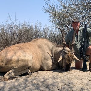 Eland Hunt Botswana