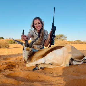 Springbok Hunt Kalahari South Africa