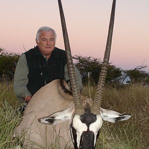 Hunting Gemsbok in Namibia