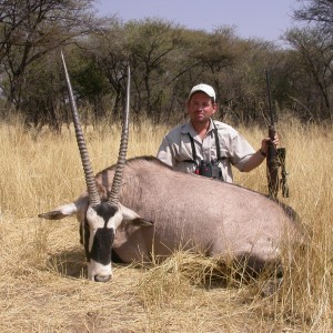 Hunting Gemsbok in Namibia