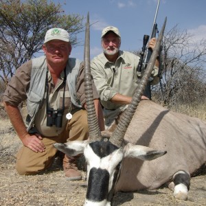 Hunting Gemsbok in Namibia