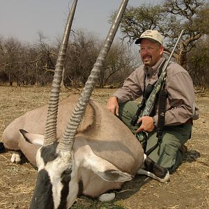 Hunting Gemsbok in Namibia