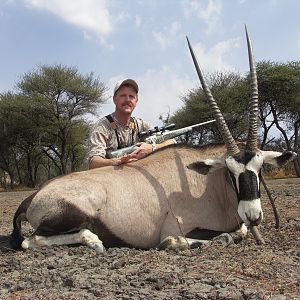 Hunting Gemsbok in Namibia