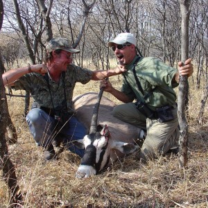 Hunting Gemsbok in Namibia