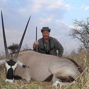 Hunting Gemsbok in Namibia