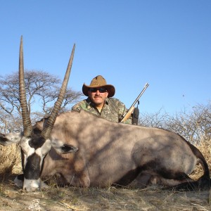 Hunting Gemsbok in Namibia