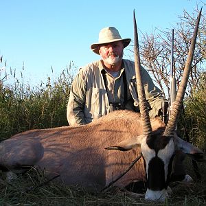 Hunting Gemsbok in Namibia