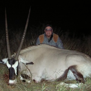 Hunting Gemsbok in Namibia