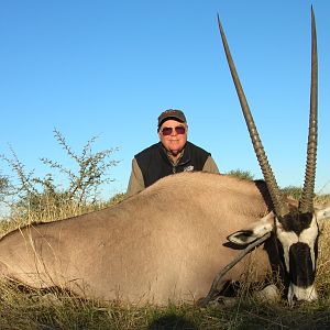 Hunting Gemsbok in Namibia