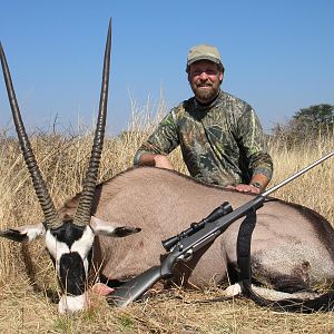 Hunting Gemsbok in Namibia