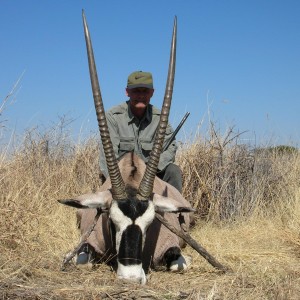 Hunting Gemsbok in Namibia