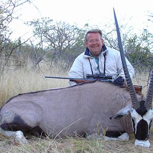 Hunting Gemsbok in Namibia