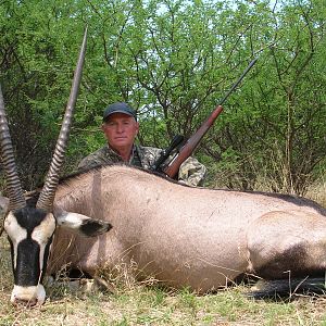 Hunting Gemsbok in Namibia