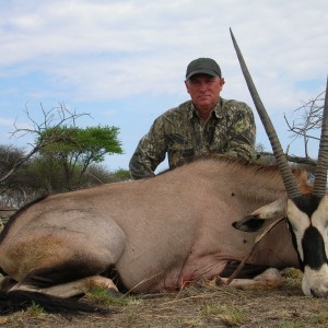 Hunting Gemsbok in Namibia