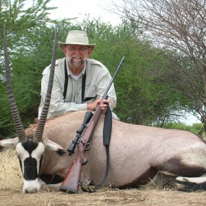 Hunting Gemsbok in Namibia