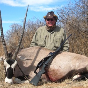 Hunting Gemsbok in Namibia