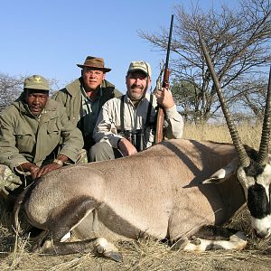 Hunting Gemsbok in Namibia