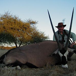 Hunting Gemsbok in Namibia