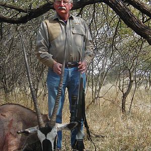 Hunting Gemsbok in Namibia