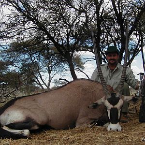 Hunting Gemsbok in Namibia