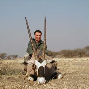 Hunting Gemsbok in Namibia